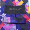 Image 3 : Duchamp London Silk Tie, Geometric Multicolor Pattern
