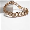 Image 1 : 14K Gold Filigree Bracelet, 12.5g