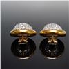 Image 3 : 5CT Diamond 18K Gold Clip Earrings