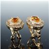 Image 4 : Estate 14K Gold, Diamond and Citrine Set
