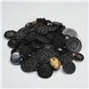 Image 2 : 11pc Antique Button Collection with Display Cards, Loose Buttons & Earrings