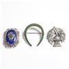 Image 1 : 3pc Assorted Vintage Brooch Group