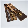 Image 3 : Louis Vuitton Silk Bandeau Scarf, Monogram and Belt Print