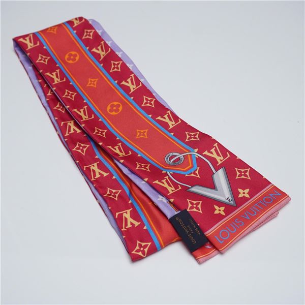Louis Vuitton Minimalle Silk Bandeau Scarf