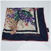 Image 1 : Louis Vuitton Silk Scarf, Floral Monogram Design