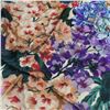 Image 2 : Louis Vuitton Silk Scarf, Floral Monogram Design