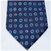 Image 2 : Marimekko Italian Silk Tie with Blue Circle Pattern