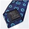 Image 4 : Marimekko Italian Silk Tie with Blue Circle Pattern