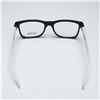Image 4 : Swing TikTak-2 Eyeglasses, Black & White Memory Flexible Frame