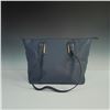 Image 2 : Mathew + Julian Blue Tote Bag with Gold Hardware