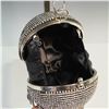 Image 5 : Rhinestone Silver Clutch Handbag Ball