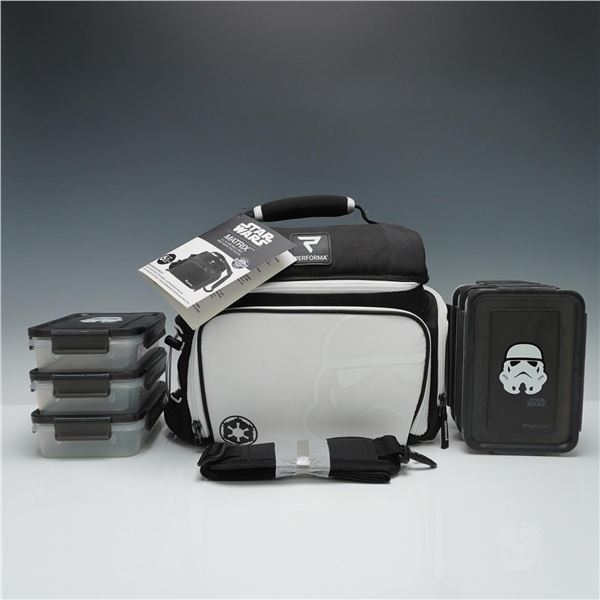 Star Wars Performa Matrix Meal Prep Bag with Containers, Stormtrooper
