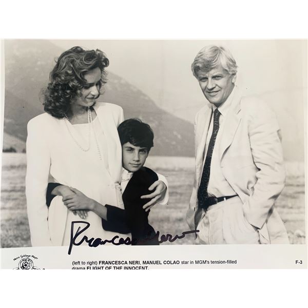 Flight of the Innocent Francesca Neri Signed Movie Photo