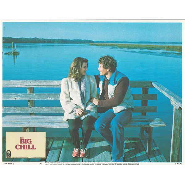 The Big Chill 1983 original vintage lobby card