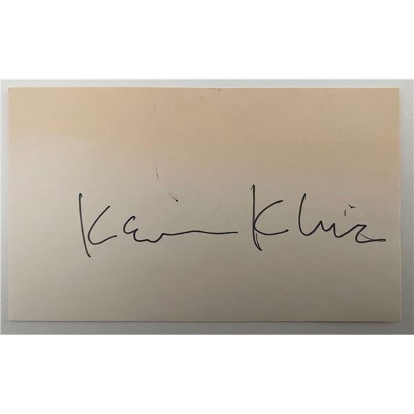 Theatre Hall of Fame Actor Kevin Kline autograph