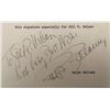 Image 1 : Ralph Bellamy personal signed note