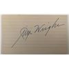 Image 1 : Texas Congressman Jim Wright original signature