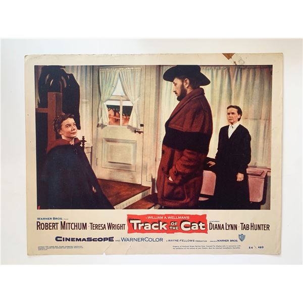 Track of the Cat original 1954 vintage lobby card