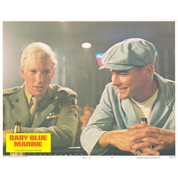 Baby Blue Marine  1976 original vintage lobby card