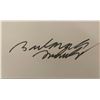 Image 1 : Maryland U.S. Senator  Barbara Mikulski original signature