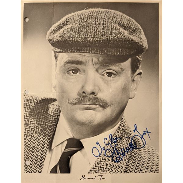 Bewitched Bernard Fox signed photo