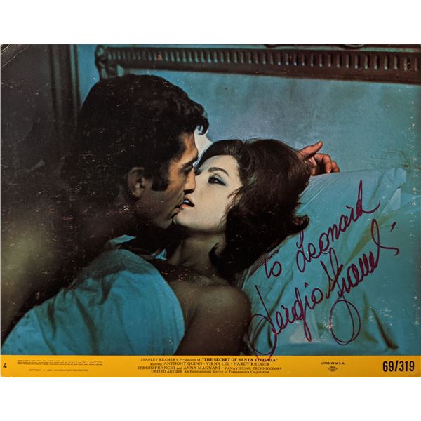 The Secret of Santa Vittoria signed photo