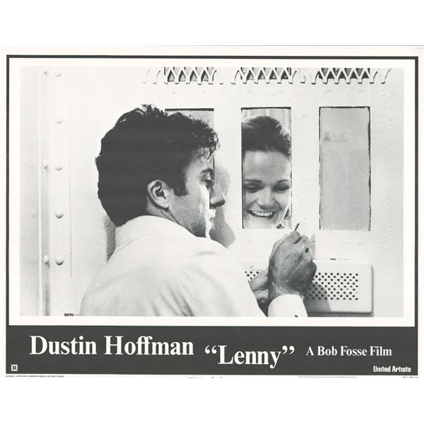 Lenny 1974 original vintage lobby card