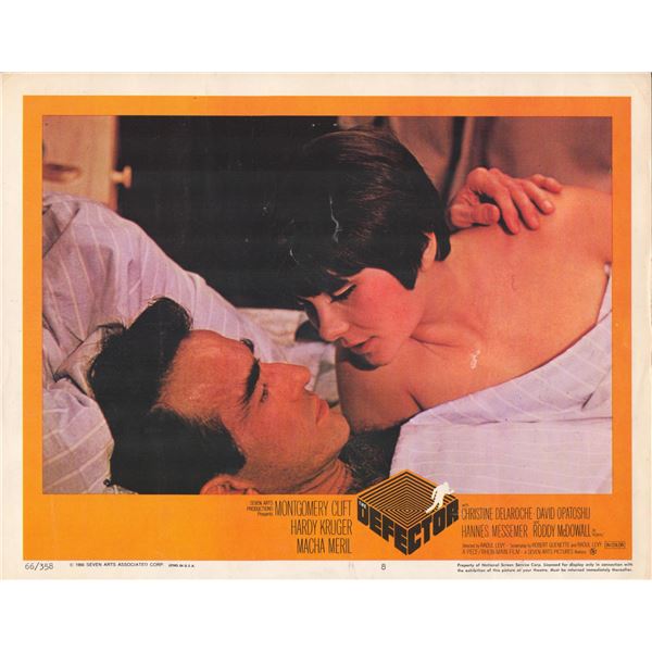 The Defector set of 8 original lobby cards