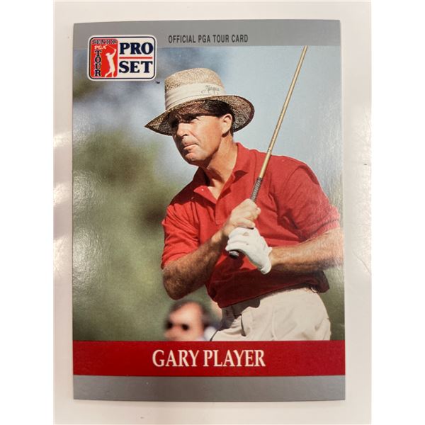 Gary Player Official PGA Tour Card