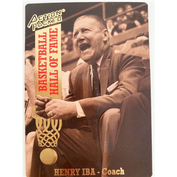 Henry Iba Basketball Hall of Fame Coach Card