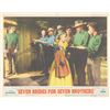 Image 1 : Seven Brides for Seven Brothers 1954 original vintage lobby card