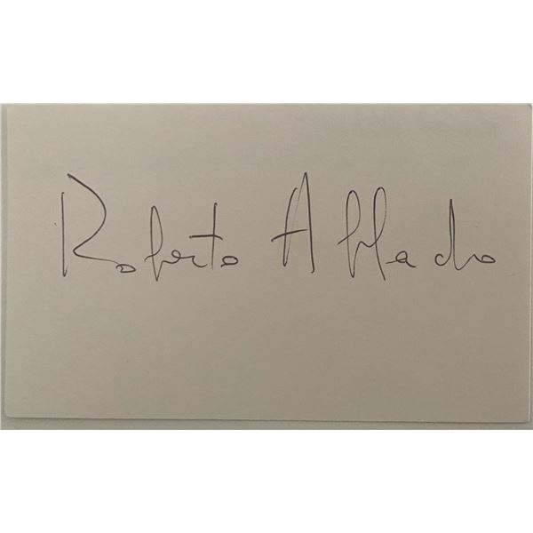 Roberto Abbado original signature