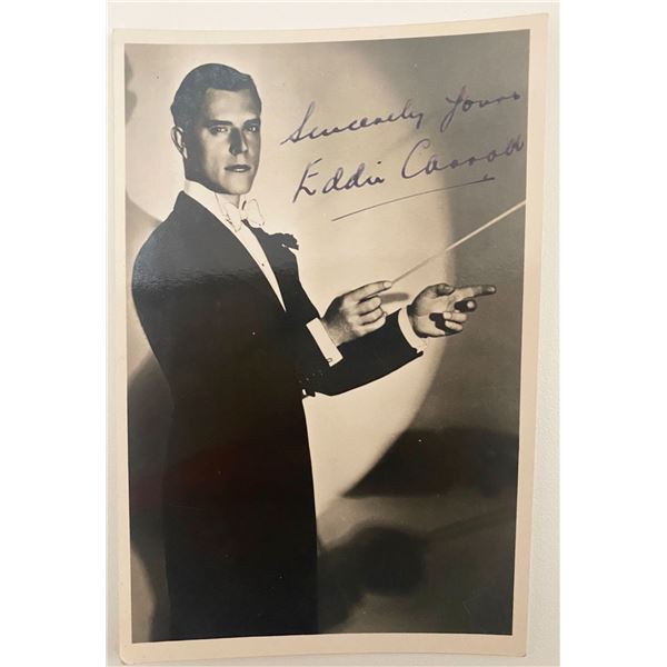 The Montclairs Orchestra Eddie Carroll signed photo