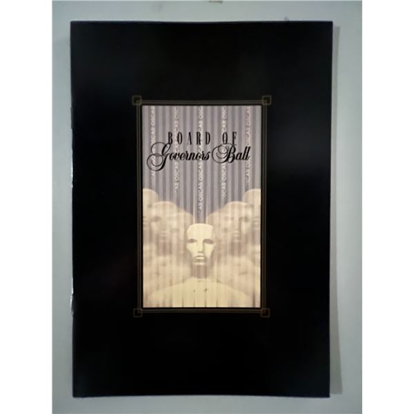 Original 1996 Governors Ball Invitation