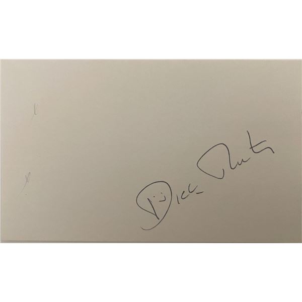 Recipient of Purple Heart Medal Dick Rutan original signature
