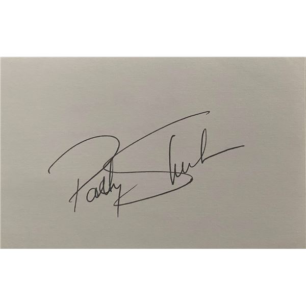 PGA Champion Patty Sheehan original signature