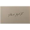 Image 1 : President of the NHL John A. Ziegler Jr original signature original signature
