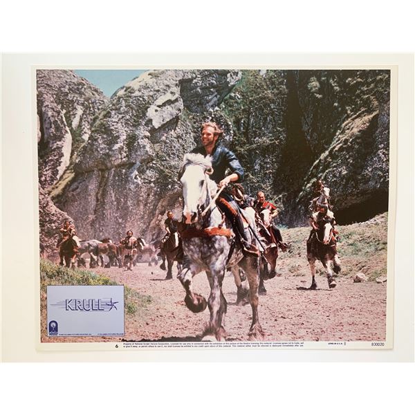 Krull original 1983 vintage lobby card
