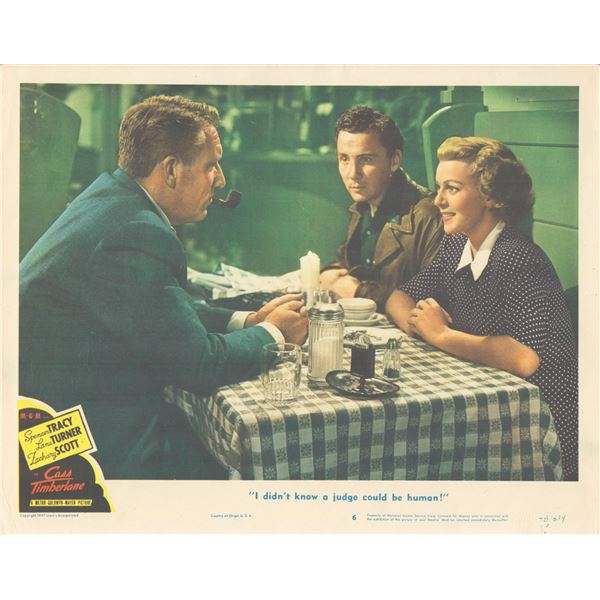 Cass Timberlane  1947 original vintage lobby card
