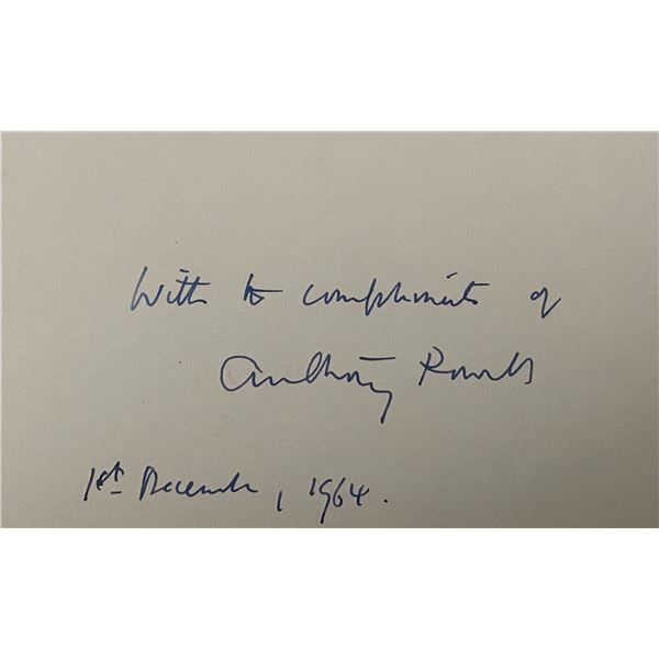 Anthony Powell Signature