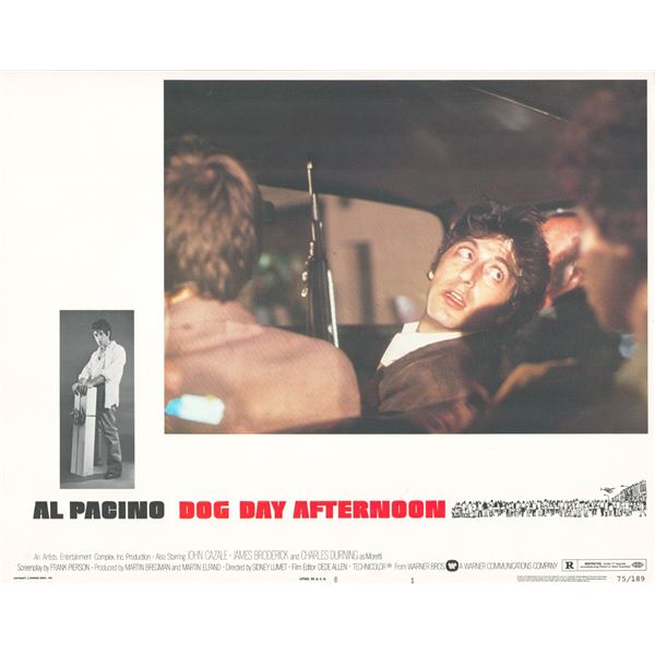 Dog Day Afternoon 1975 original vintage lobby card