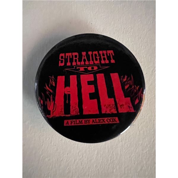 Straight to Hell pin