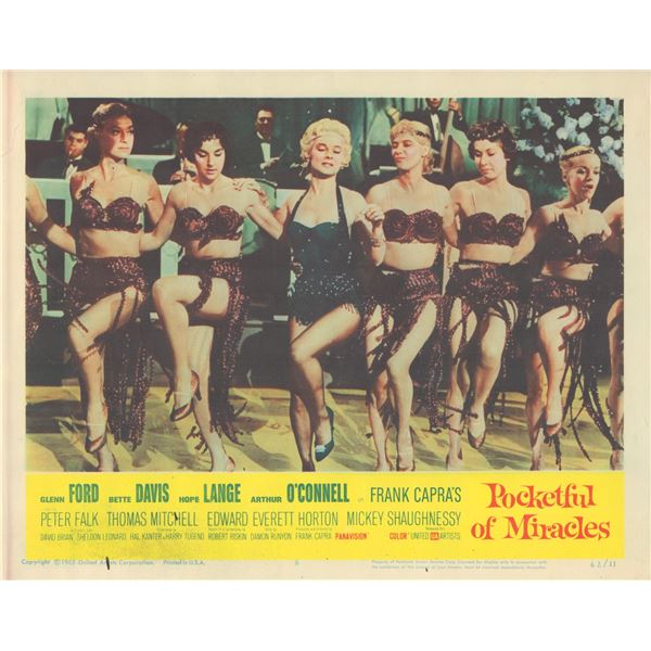 Pocketful of Miracles set of 8 original lobby cards