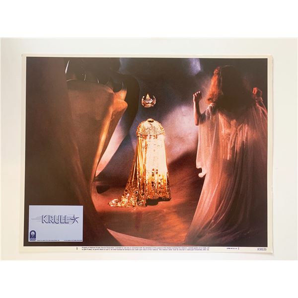 Krull original 1983 vintage lobby card