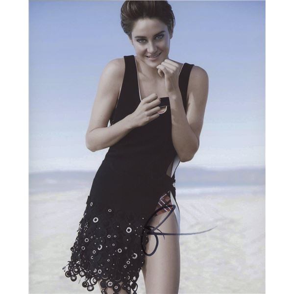 Shailene Woodley signed photo