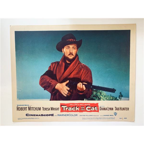 Track of the Cat original 1954 vintage lobby card