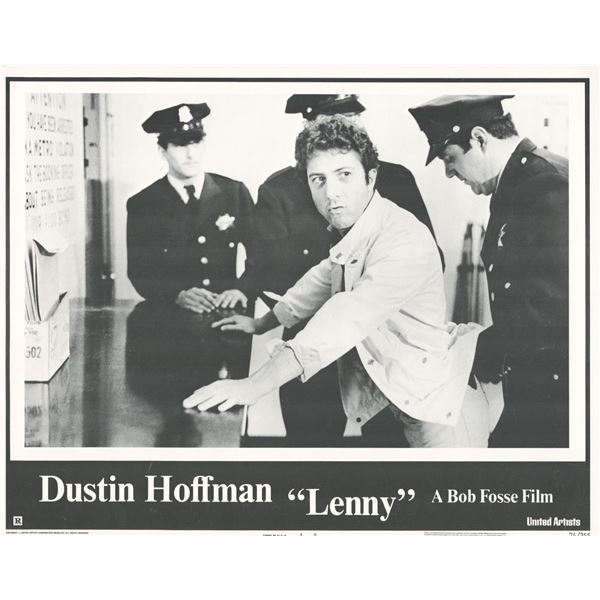 Lenny 1974 original vintage lobby card