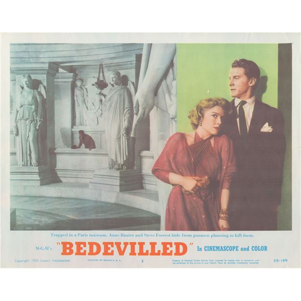 Bedevilled 1955 original vintage lobby card