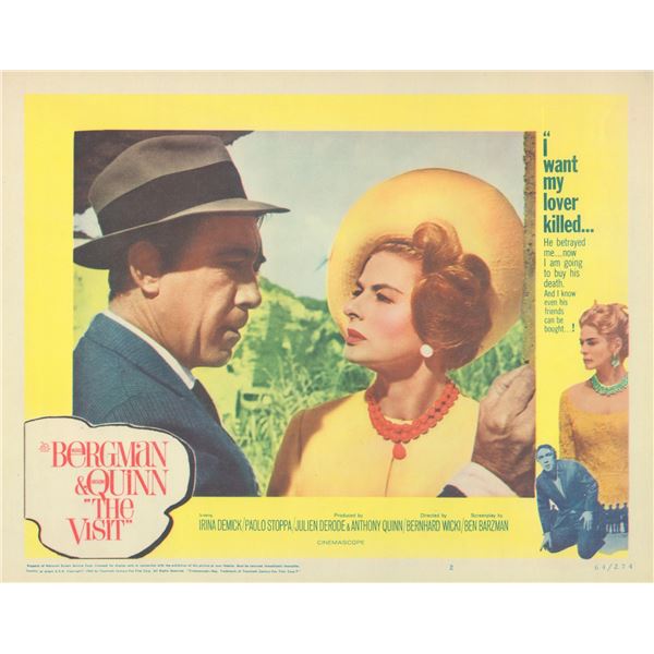 The Visit set of 8 original lobby cards