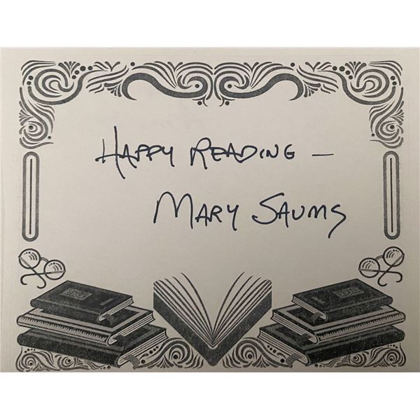 Mary Saums Signature